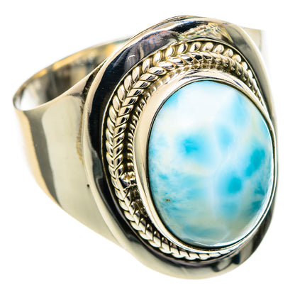 Larimar Rings handcrafted by Ana Silver Co - RING96449