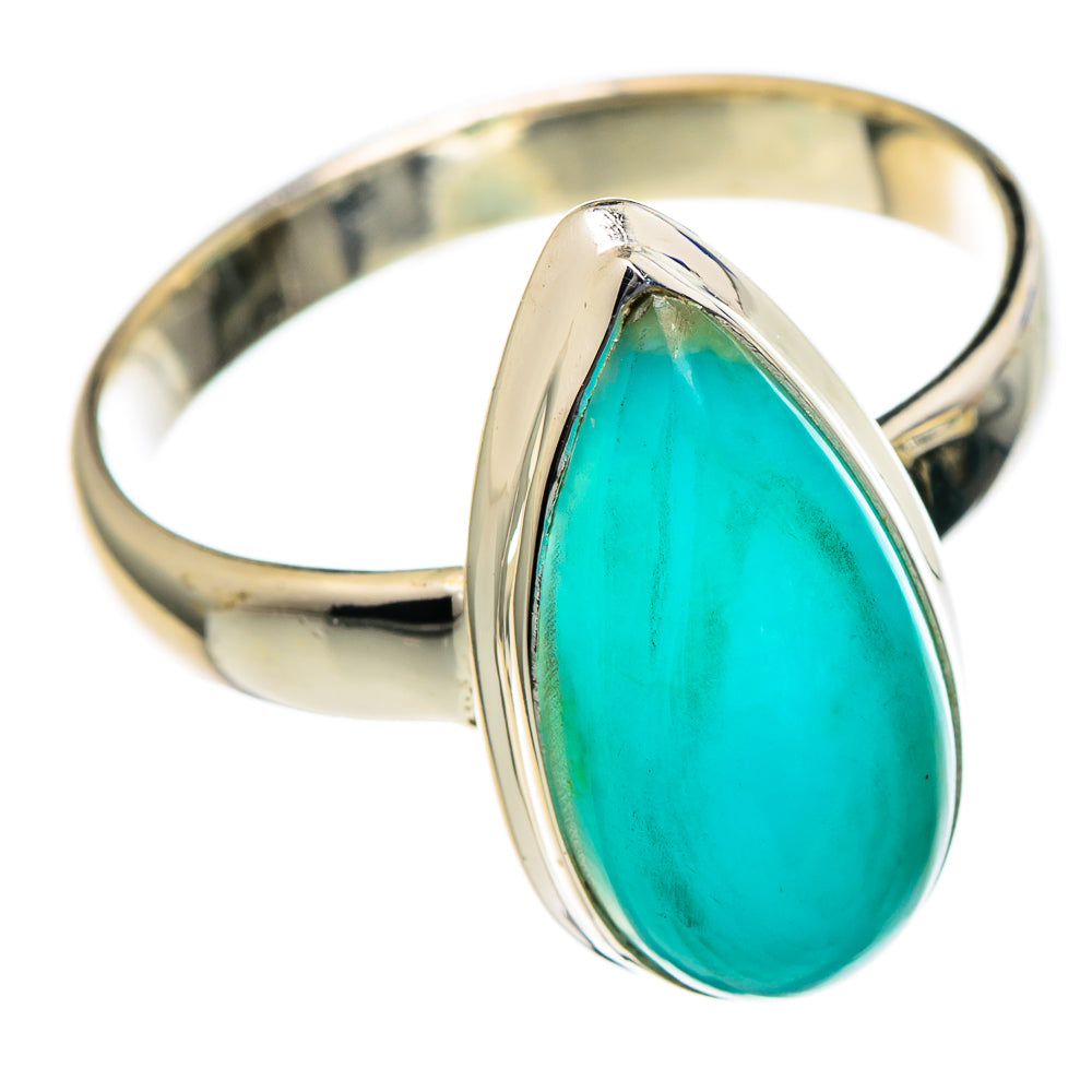 Chrysoprase Rings handcrafted by Ana Silver Co - RING96469