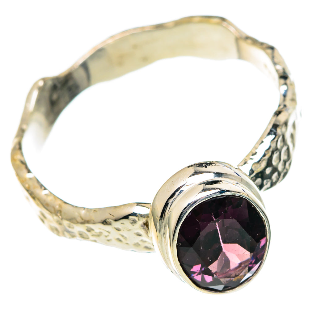 Pink Quartz Rings handcrafted by Ana Silver Co - RING96477