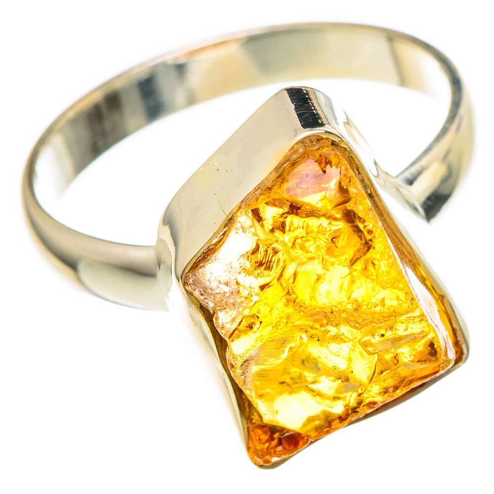 Citrine Rings handcrafted by Ana Silver Co - RING96493