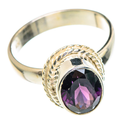 Purple Spinel Rings handcrafted by Ana Silver Co - RING96497