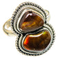 Mexican Fire Agate Rings handcrafted by Ana Silver Co - RING96524