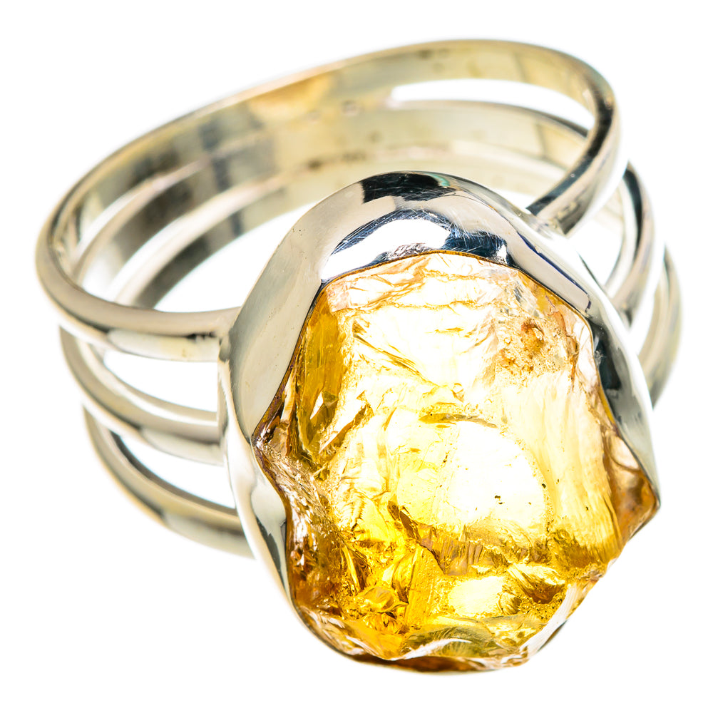 Citrine Rings handcrafted by Ana Silver Co - RING96526 - Photo 2