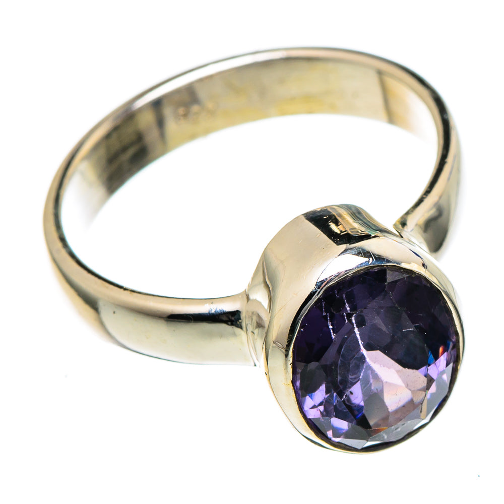 Purple Spinel Rings handcrafted by Ana Silver Co - RING96532 - Photo 2
