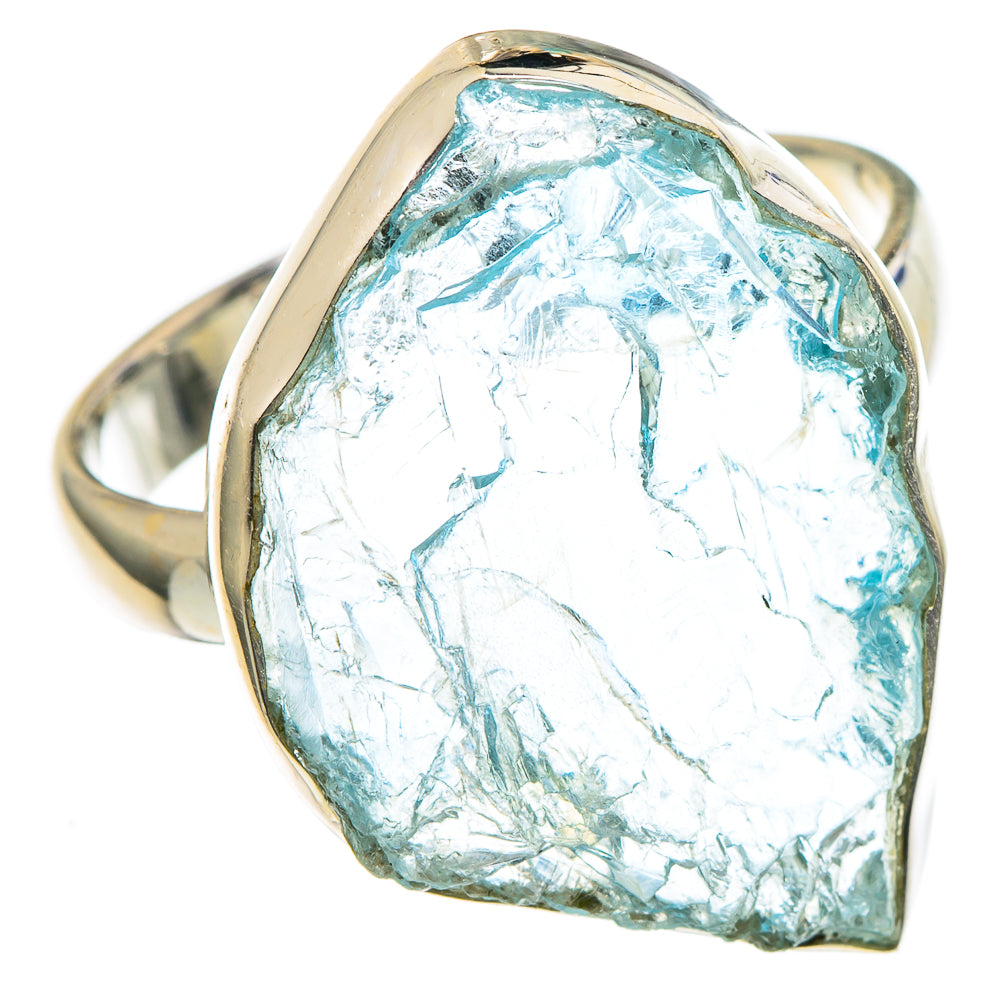 Aquamarine Rings handcrafted by Ana Silver Co - RING96537 - Photo 2