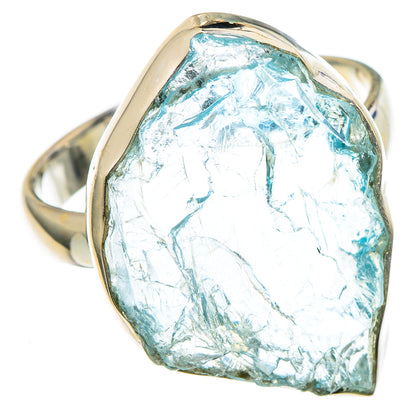 Aquamarine Rings handcrafted by Ana Silver Co - RING96537 - Photo 2