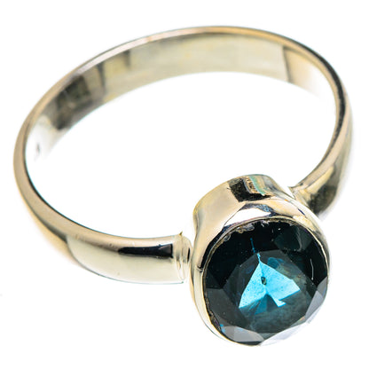 Blue Spinel Rings handcrafted by Ana Silver Co - RING96539