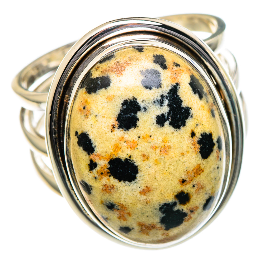Dalmatian Jasper Rings handcrafted by Ana Silver Co - RING96540 - Photo 2