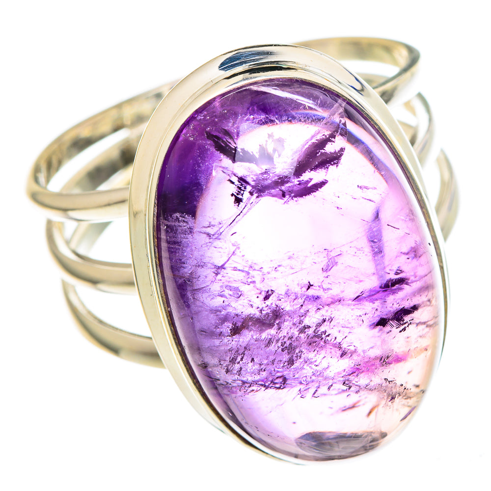 Star Amethyst Rings handcrafted by Ana Silver Co - RING96561