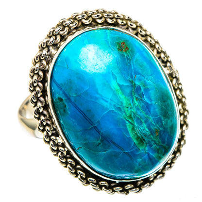 Chrysocolla Rings handcrafted by Ana Silver Co - RING96577