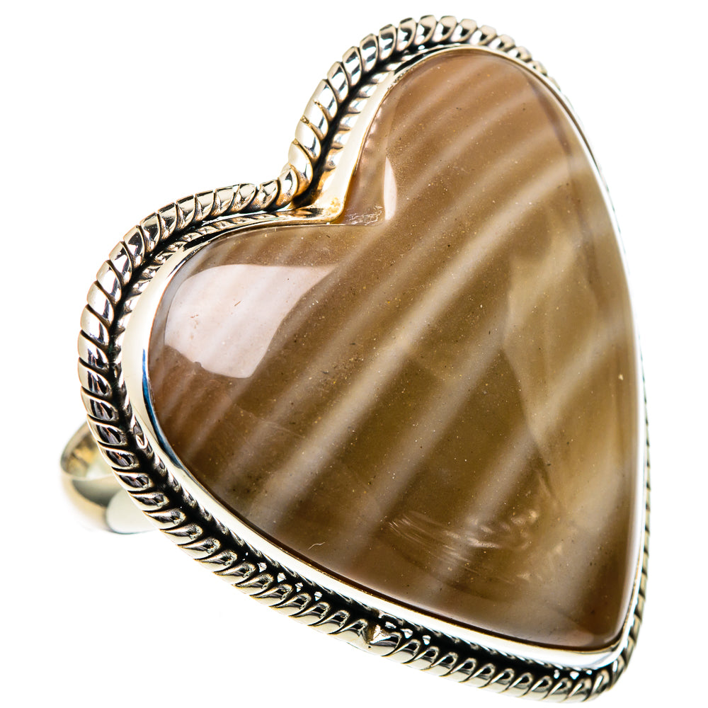 Striped Flint Rings handcrafted by Ana Silver Co - RING96588