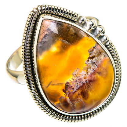 Brecciated Mookaite Rings handcrafted by Ana Silver Co - RING96589 - Photo 2