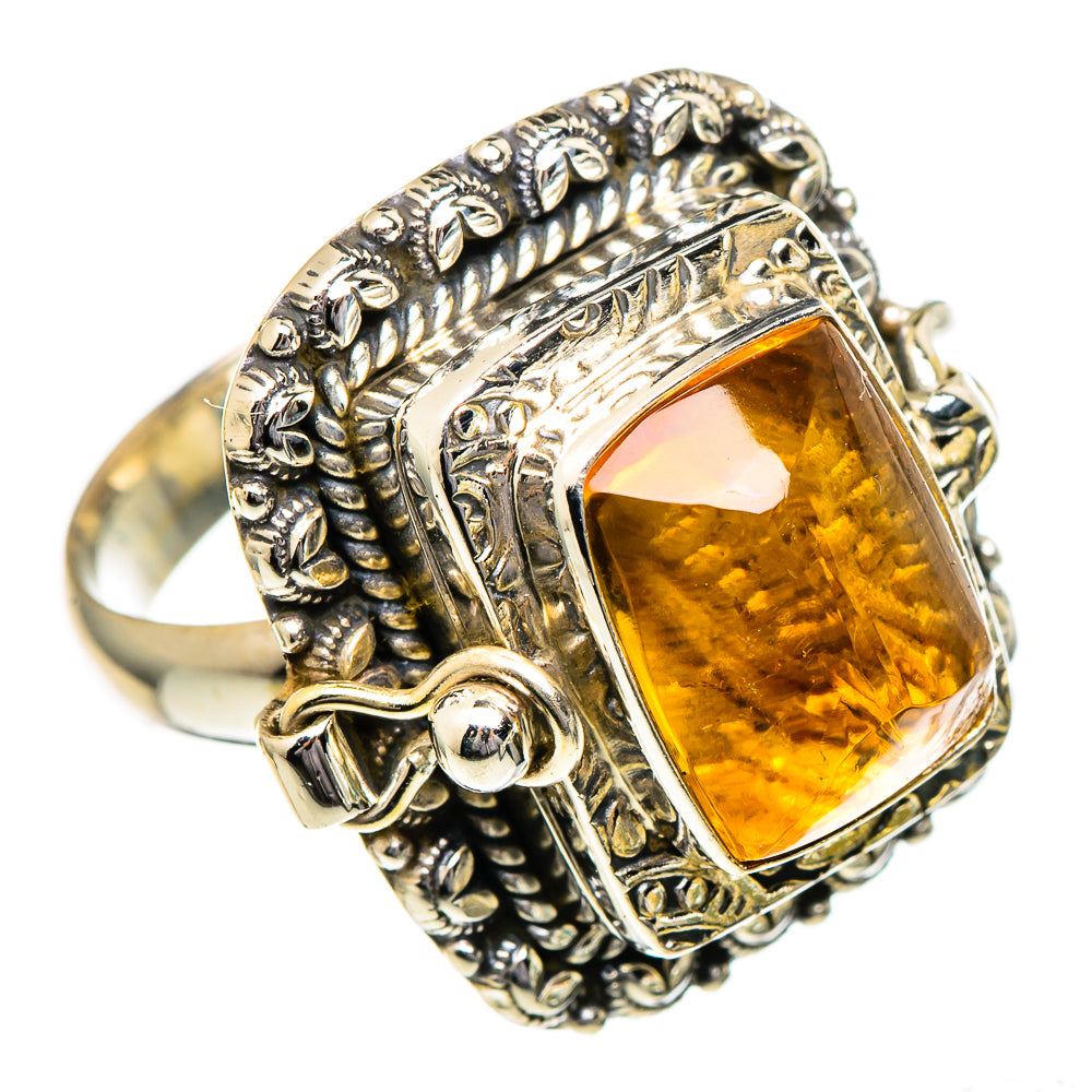 Citrine Rings handcrafted by Ana Silver Co - RING96590
