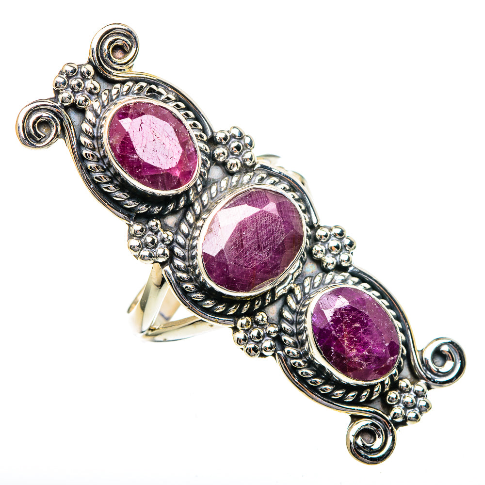 Ruby Rings handcrafted by Ana Silver Co - RING96594