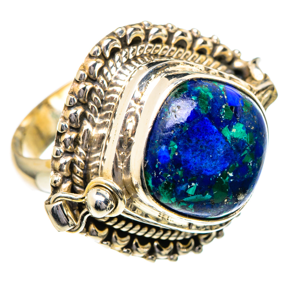 Azurite Rings handcrafted by Ana Silver Co - RING96605