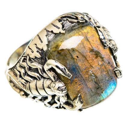 Labradorite Rings handcrafted by Ana Silver Co - RING96606