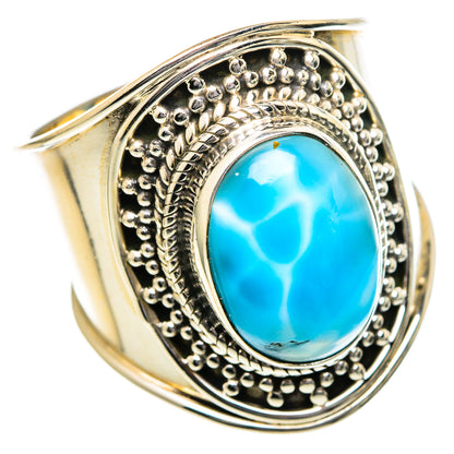 Larimar Rings handcrafted by Ana Silver Co - RING96610