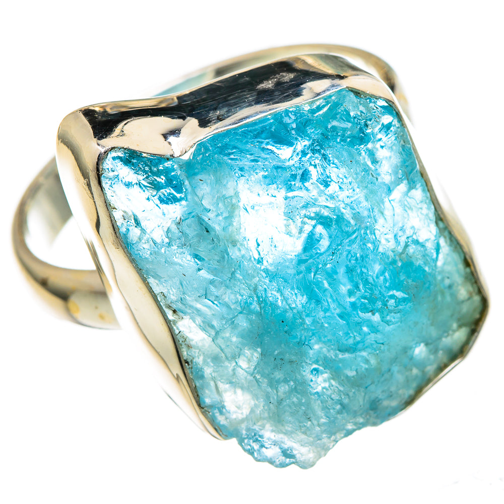 Aquamarine Rings handcrafted by Ana Silver Co - RING96611