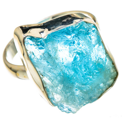 Aquamarine Rings handcrafted by Ana Silver Co - RING96611