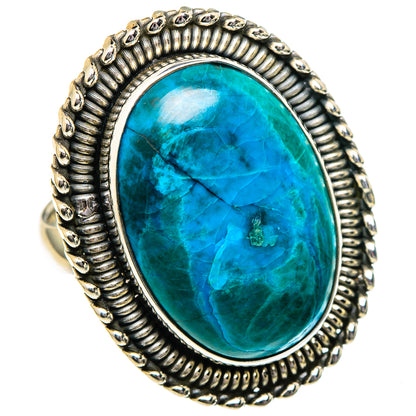 Chrysocolla Rings handcrafted by Ana Silver Co - RING96613