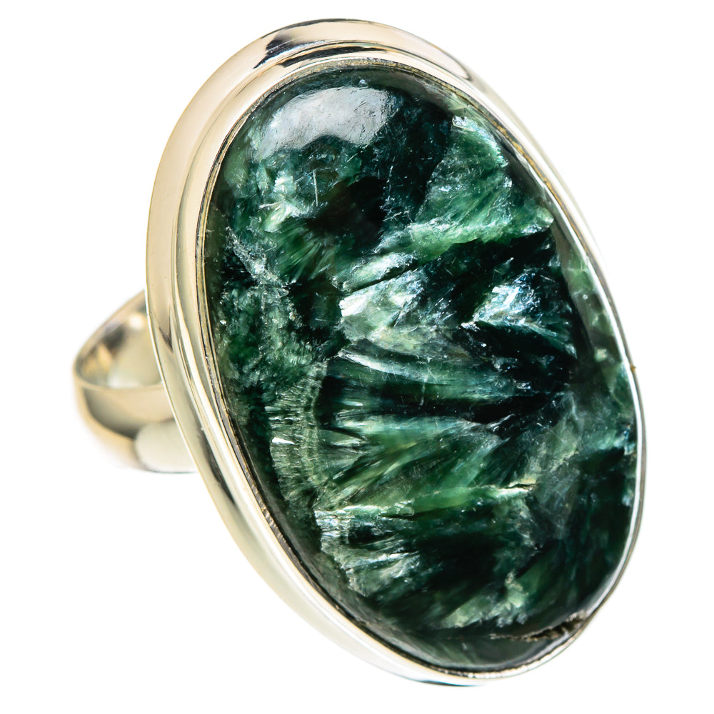 Seraphinite Rings handcrafted by Ana Silver Co - RING96617