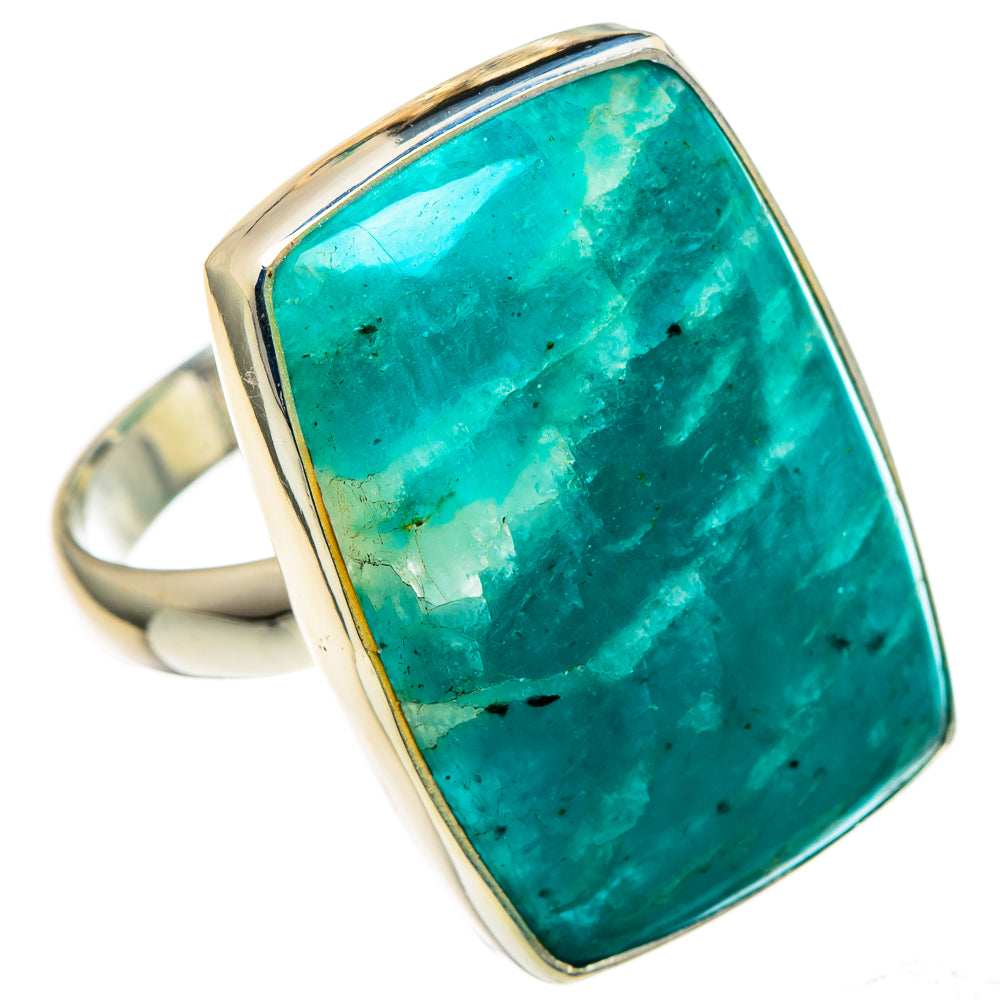 Amazonite Rings handcrafted by Ana Silver Co - RING96618