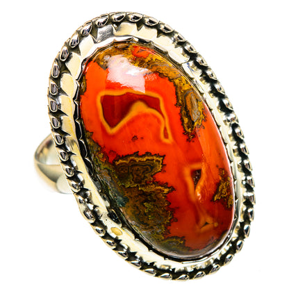 Moroccan Agate Rings handcrafted by Ana Silver Co - RING96624