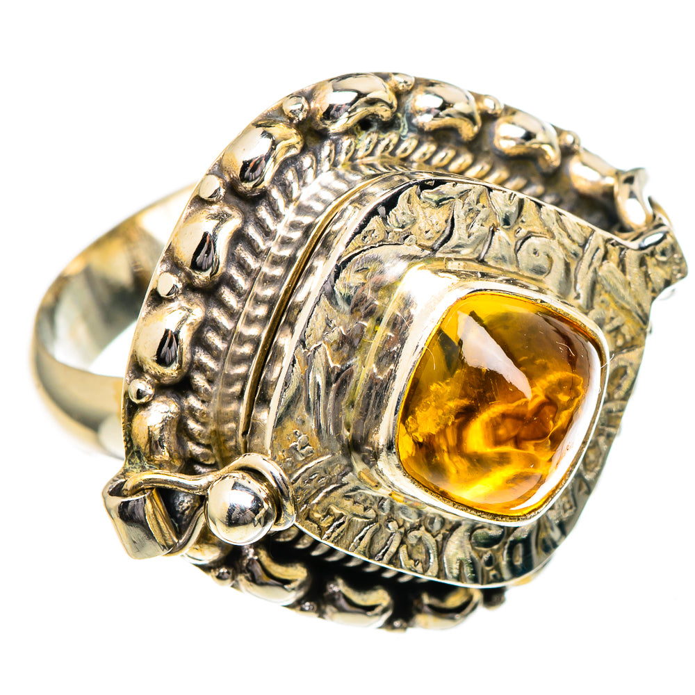 Citrine Rings handcrafted by Ana Silver Co - RING96627 - Photo 2