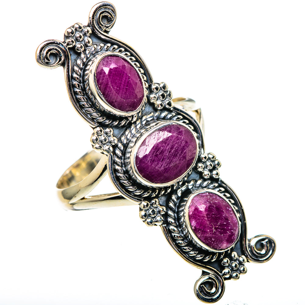 Ruby Rings handcrafted by Ana Silver Co - RING96631