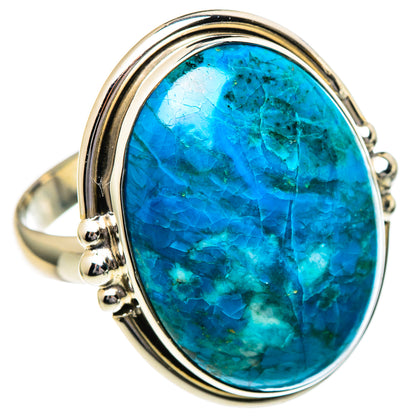 Chrysocolla Rings handcrafted by Ana Silver Co - RING96642