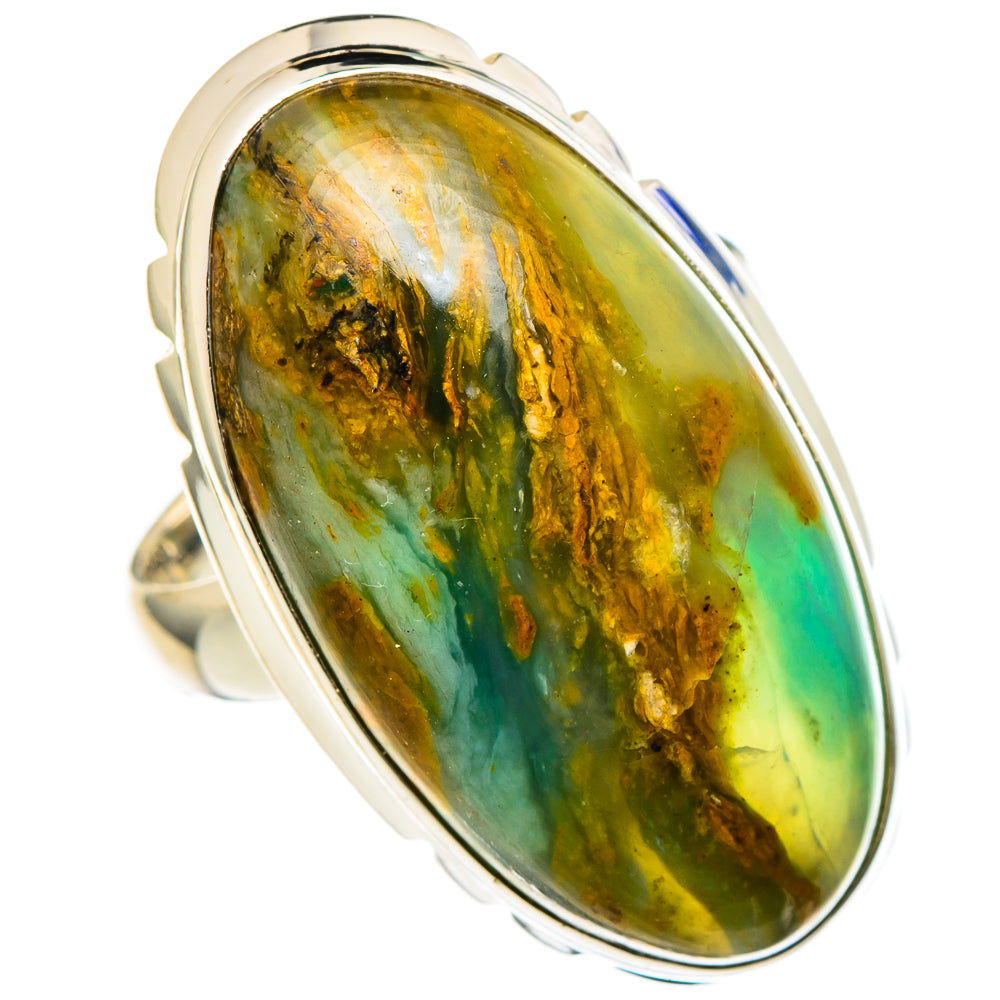 Peruvian Opal Rings handcrafted by Ana Silver Co - RING96644