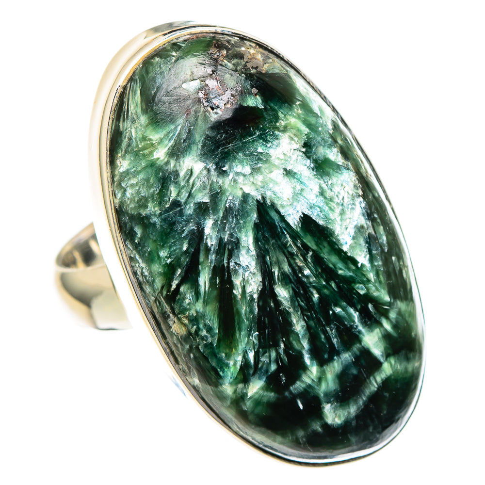 Seraphinite Rings handcrafted by Ana Silver Co - RING96646