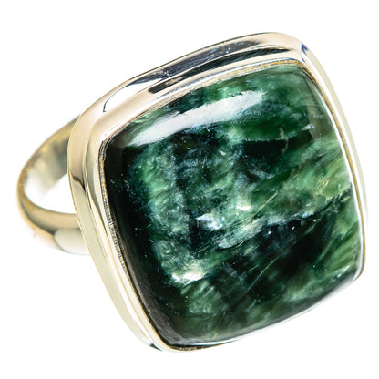 Seraphinite Rings handcrafted by Ana Silver Co - RING96648 - Photo 2