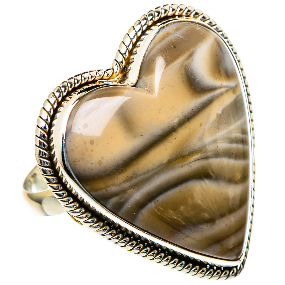 Striped Flint Rings handcrafted by Ana Silver Co - RING96651