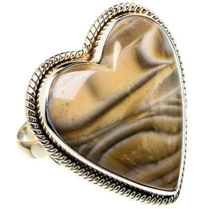 Striped Flint Rings handcrafted by Ana Silver Co - RING96651