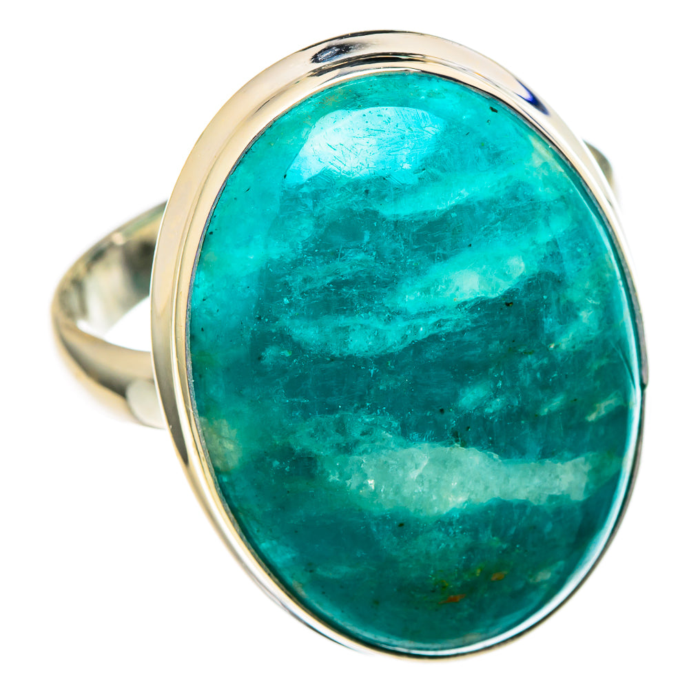 Amazonite Rings handcrafted by Ana Silver Co - RING96668 - Photo 2