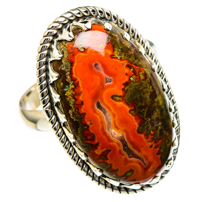 Moroccan Agate Rings handcrafted by Ana Silver Co - RING96670
