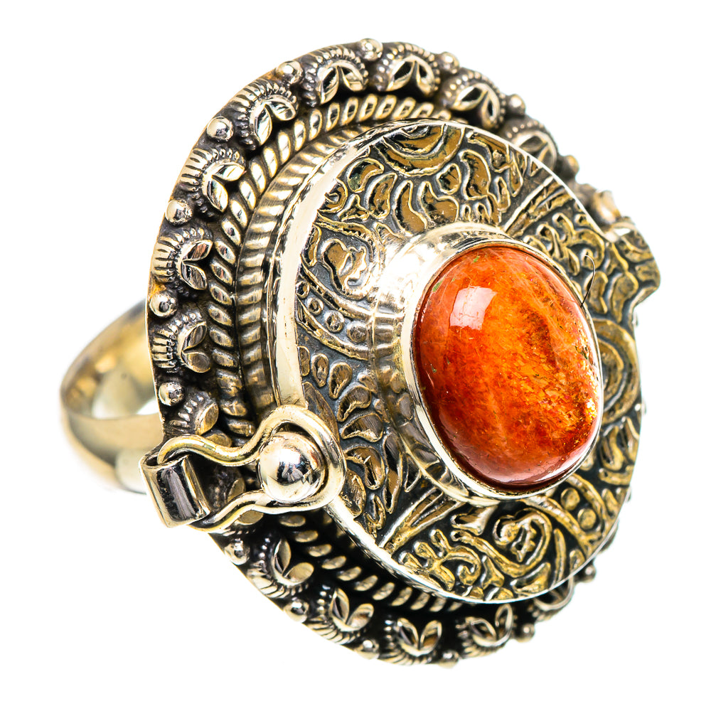 Sunstone Rings handcrafted by Ana Silver Co - RING96674