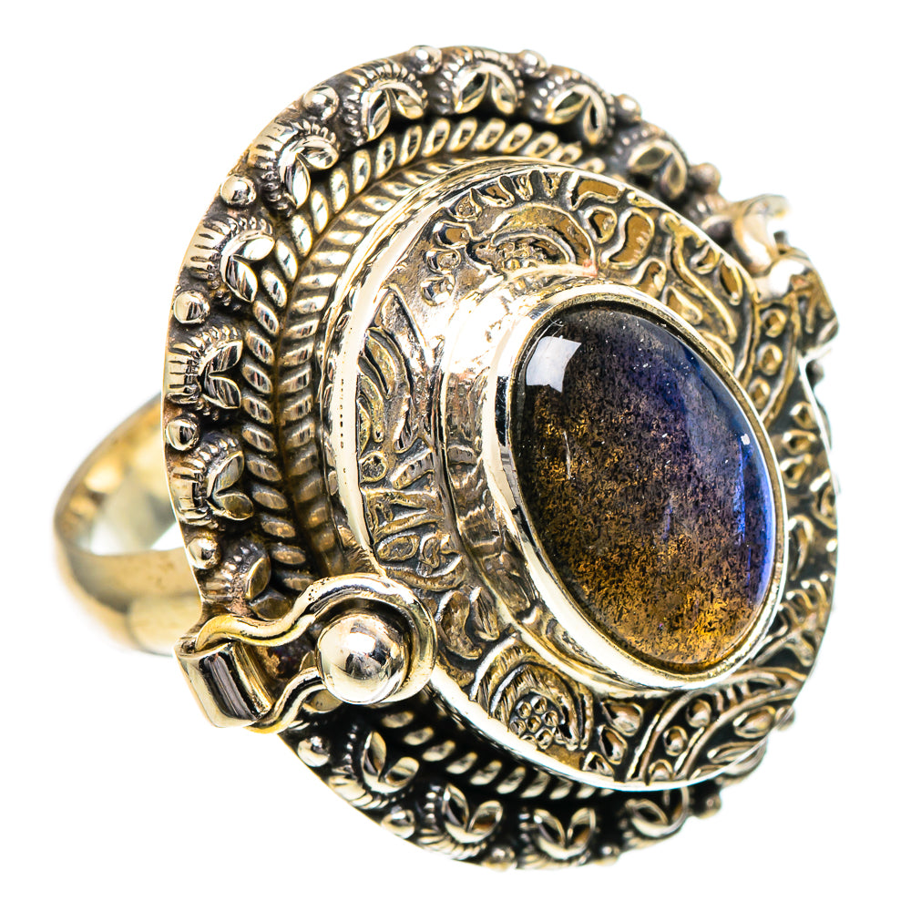 Labradorite Rings handcrafted by Ana Silver Co - RING96677