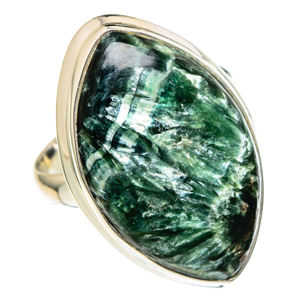 Seraphinite Rings handcrafted by Ana Silver Co - RING96682