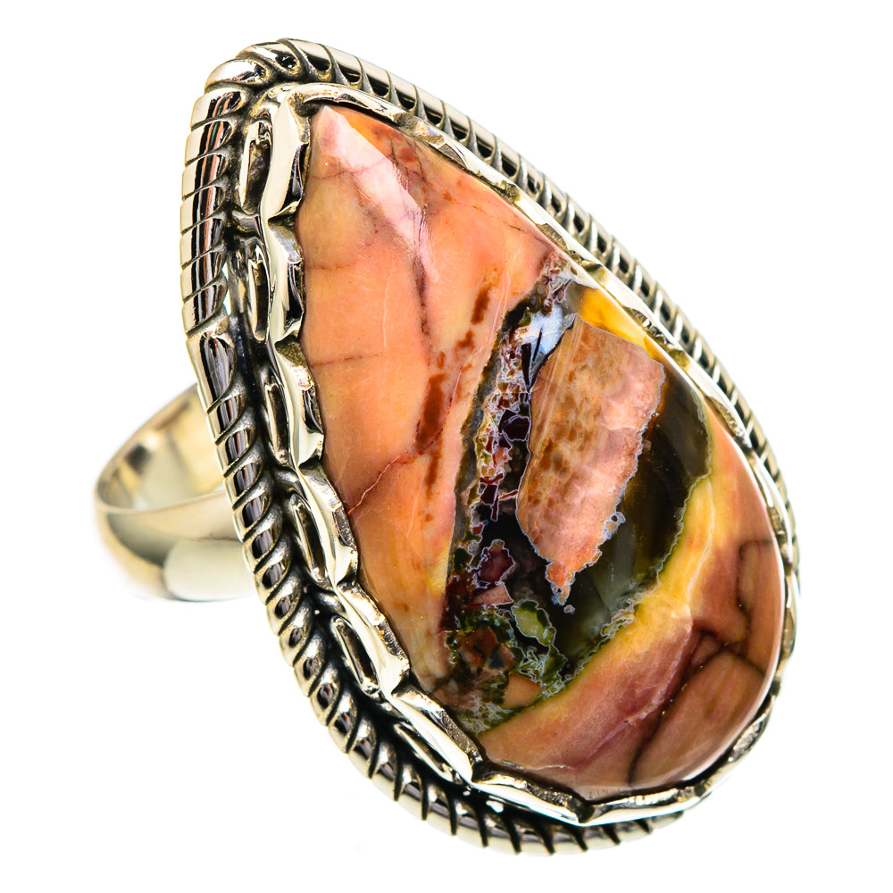 Butterfly Jasper Rings handcrafted by Ana Silver Co - RING96684