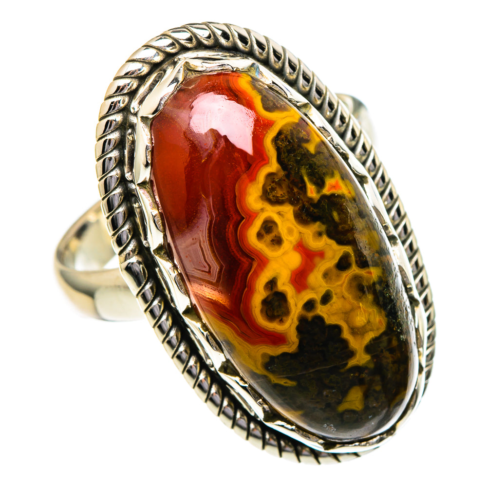Ocean Jasper Rings handcrafted by Ana Silver Co - RING96694