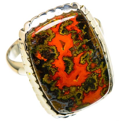 Moroccan Agate Rings handcrafted by Ana Silver Co - RING96695