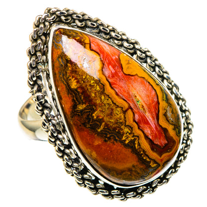 Moroccan Agate Rings handcrafted by Ana Silver Co - RING96696
