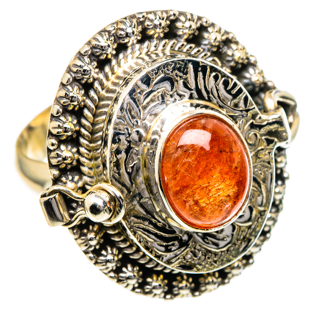 Sunstone Rings handcrafted by Ana Silver Co - RING96697