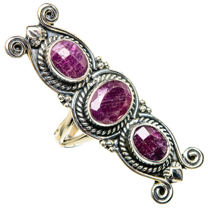 Ruby Rings handcrafted by Ana Silver Co - RING96699 - Photo 2