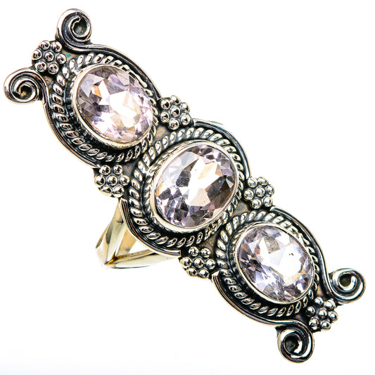 Kunzite Rings handcrafted by Ana Silver Co - RING96700