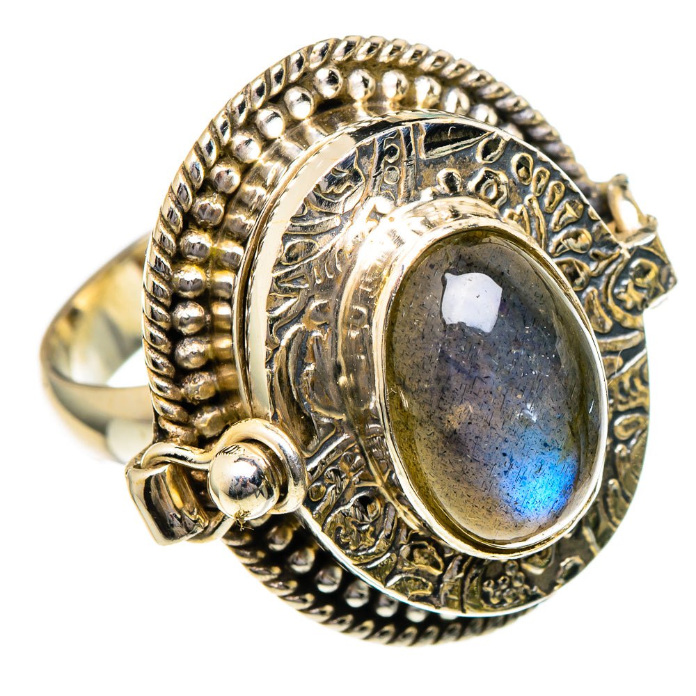 Labradorite Rings handcrafted by Ana Silver Co - RING96705
