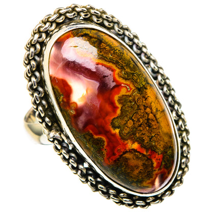 Moroccan Agate Rings handcrafted by Ana Silver Co - RING96711
