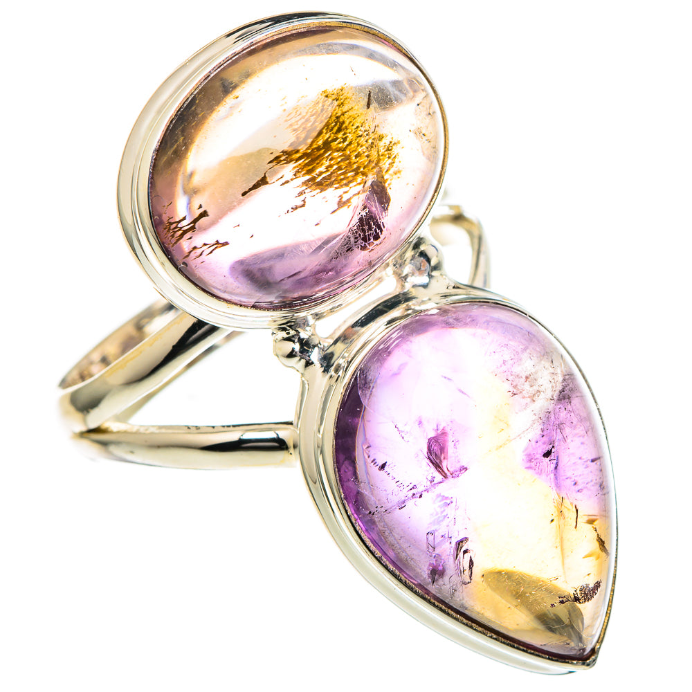 Ametrine Rings handcrafted by Ana Silver Co - RING96716